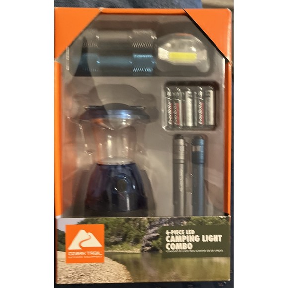 Ozark Trail Other Ozark Trail 6piece Led Camping Light Combo Blue